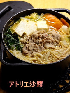 即席簡単!白菜キムチ漬けdeキムチ鍋♪-レシピのメイン写真