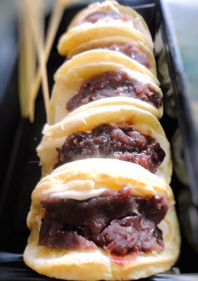 塗るチーズとアンコのお焼き-レシピのメイン写真