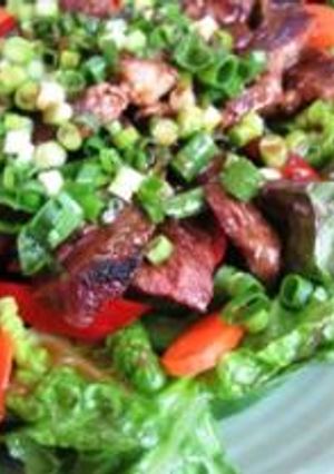 Ｓｔｅａｋサラダ-レシピのメイン写真