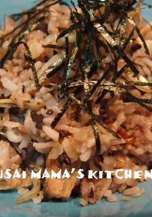 ジャコとツナとオリーブの炒飯-レシピのメイン写真
