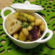 お弁当に。根菜と大豆の炒り煮