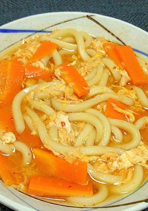 甘辛うどん-レシピのメイン写真