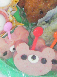 キャラ弁 簡単くまちゃん-レシピのメイン写真