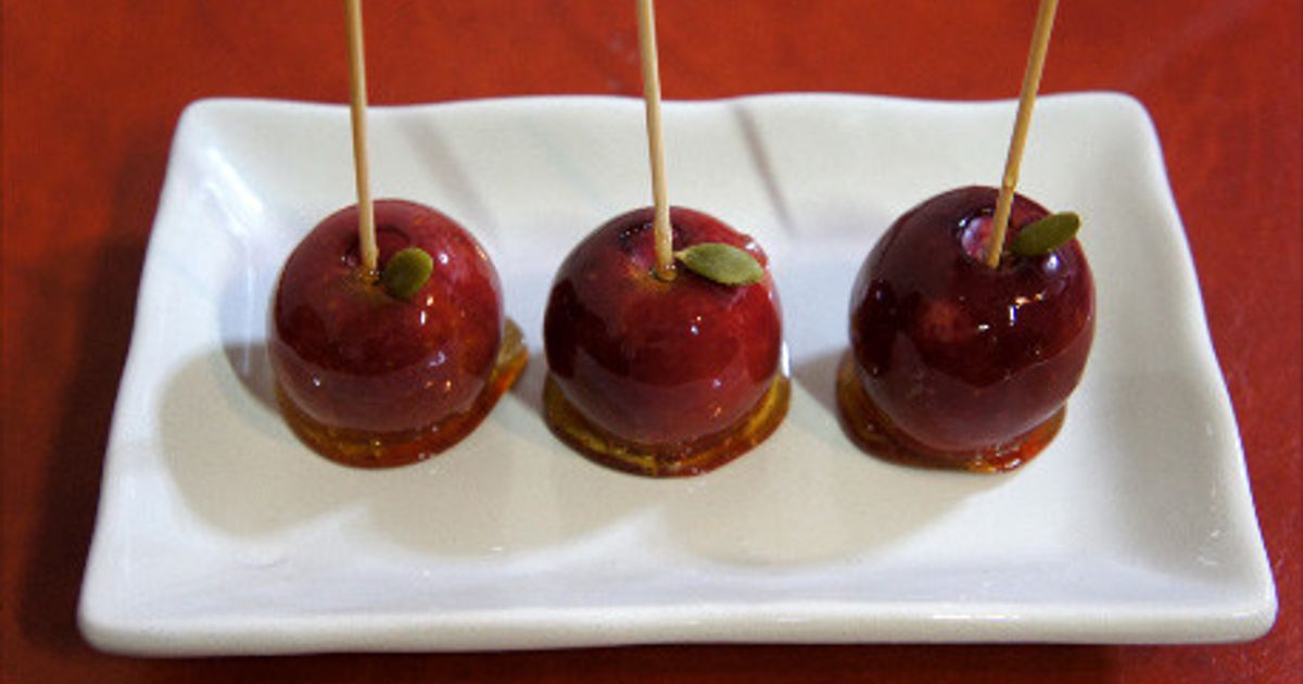 りんご飴 by decocookie 【クックパッド】 簡単おいしいみんなの