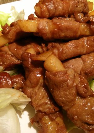 ヨシダソースで冷めても美味い肉巻きポテト-レシピのメイン写真