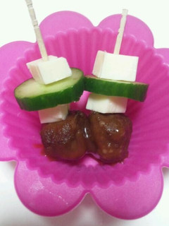 簡単♪お弁当のおかずに可愛いミートボール-レシピのメイン写真