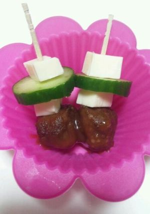 簡単♪お弁当のおかずに可愛いミートボール-レシピのメイン写真
