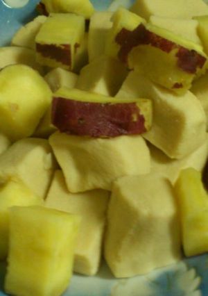 さつまいもと高野豆腐のあっさり煮-レシピのメイン写真