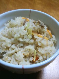 新生姜とツナの炊き込みご飯-レシピのメイン写真