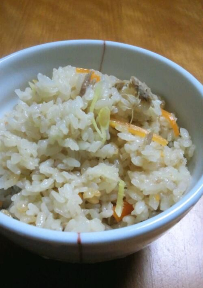 新生姜とツナの炊き込みご飯-レシピのメイン写真