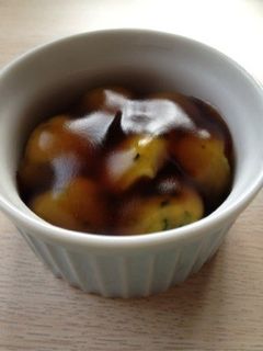 *かぼちゃのみたらし団子風*-レシピのメイン写真