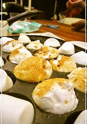 焼きマシュマロパーティー〜たこ焼き機で-レシピのメイン写真
