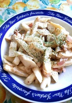 速攻おかず♪キノコと山芋の炒めもの-レシピのメイン写真