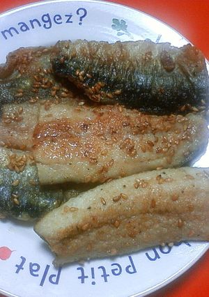 今が旬!秋刀魚の金ごま焼き-レシピのメイン写真
