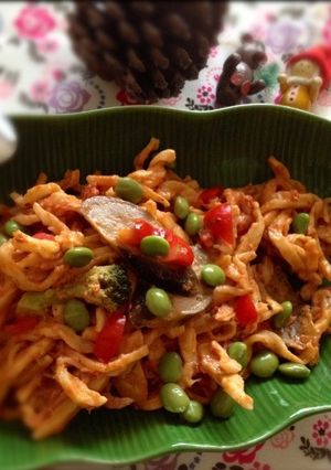 *✡X’masに✾トマトクリームパスタ*-レシピのメイン写真
