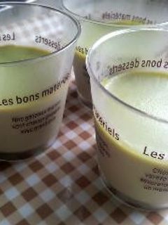 豆乳プリン♡抹茶ラテやカフェオレなどで。-レシピのメイン写真