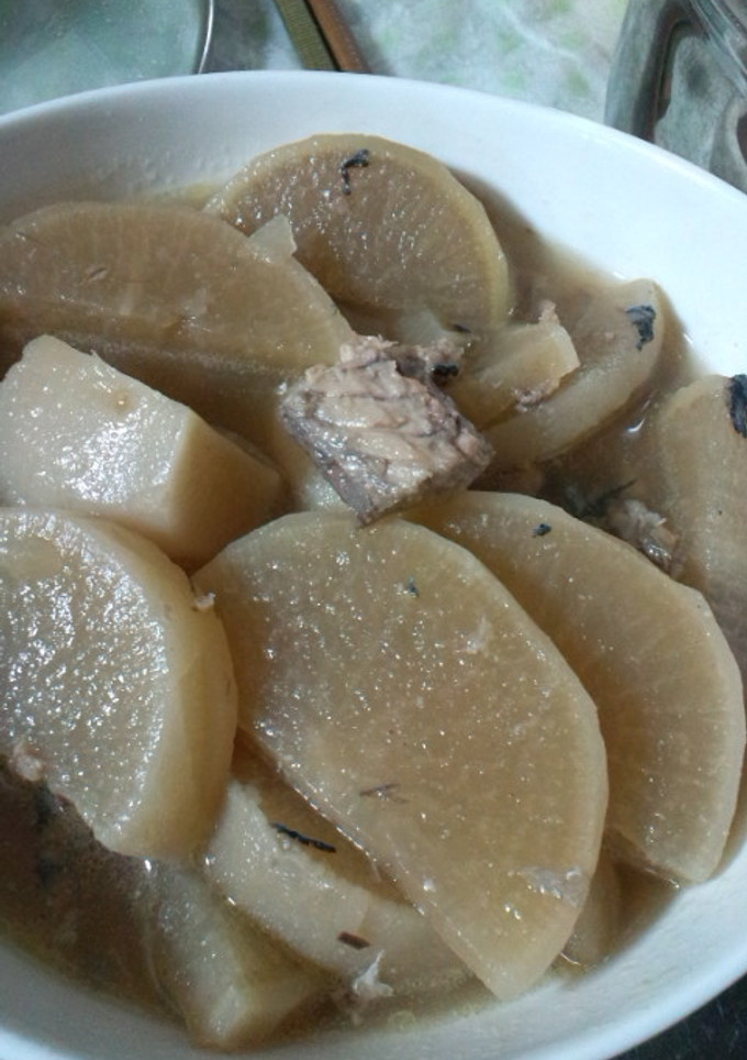 大根とサバ缶の煮物-レシピのメイン写真