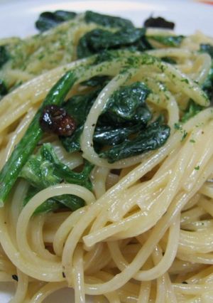 ほうれん草のパスタ-レシピのメイン写真