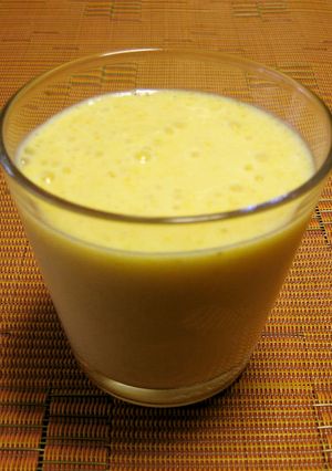 朝食にも☆柿とバナナのジュース-レシピのメイン写真