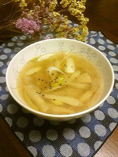 牛蒡と長ねぎのとろみ中華スープ-レシピのメイン写真
