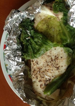 簡単ふんわり☆鯛のホイル焼き(^ ^)-レシピのメイン写真