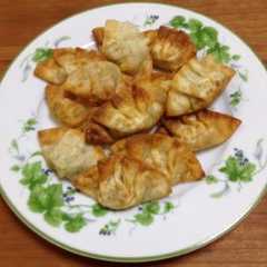 รูปของ 簡単☆ツナチーズあげ餃子
