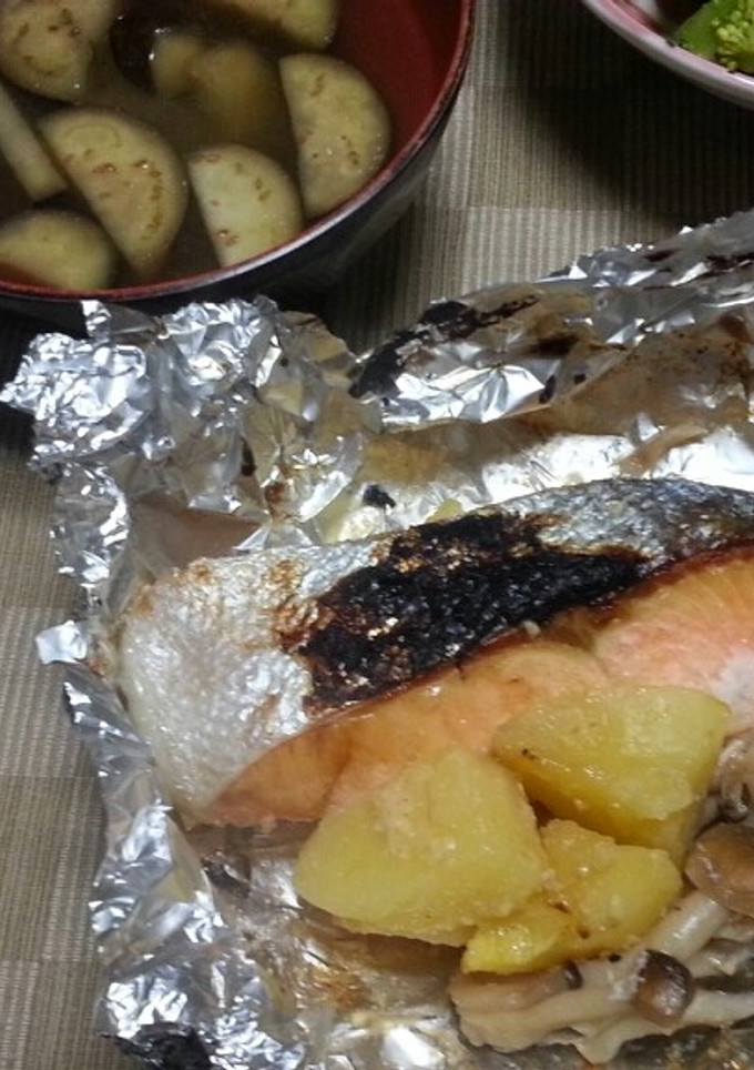 ☆簡単・鮭の包み焼き☆味噌マヨで☆-レシピのメイン写真