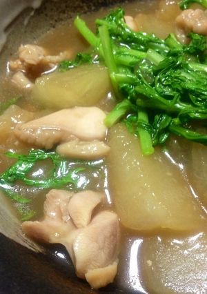 プレ農家めし◆冬瓜トウガンの鶏あんかけ-レシピのメイン写真