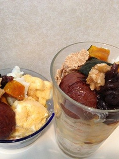 芋栗なんきん小豆パフェ-レシピのメイン写真