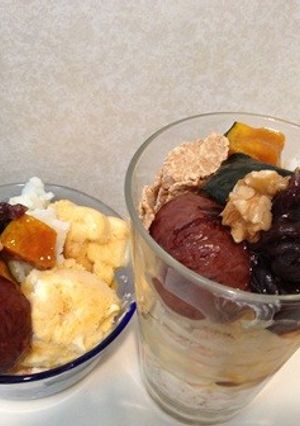 芋栗なんきん小豆パフェ-レシピのメイン写真