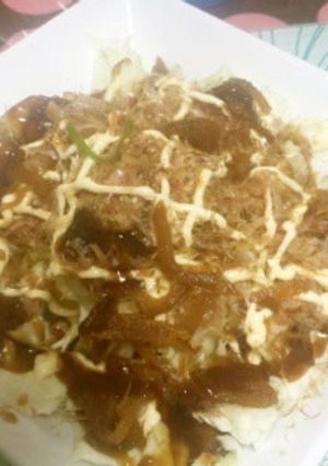 ★キャベチンッ★ズボラ-お好み焼き風-レシピのメイン写真