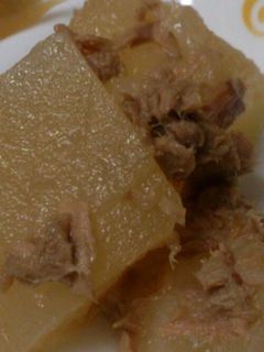 ツナと冬瓜のホックリ煮物-レシピのメイン写真