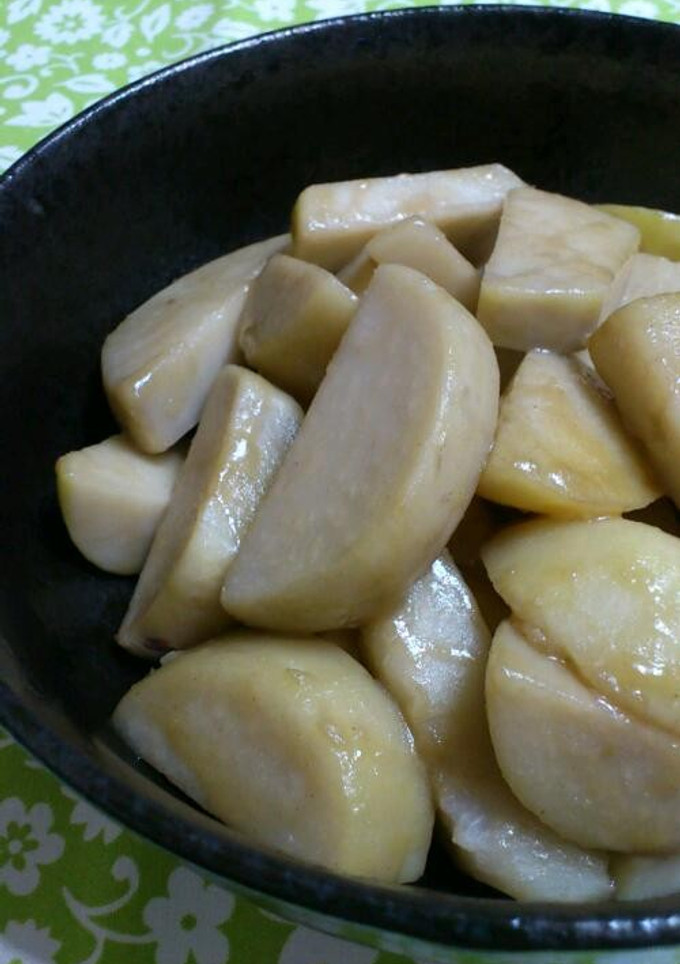 ほくほく＊ゴマ油が香る里芋の煮物-レシピのメイン写真