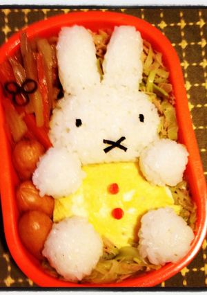 ミッフィーキャラ弁-レシピのメイン写真