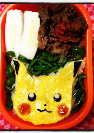 ピカチュウキャラ弁-レシピのメイン写真