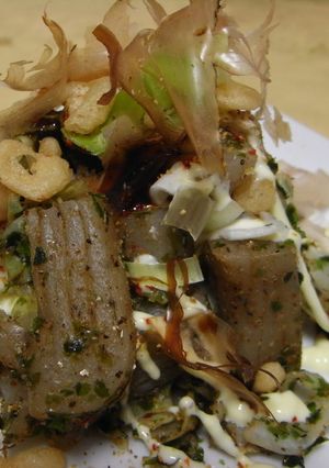 たこ焼っぽいこんにゃく-レシピのメイン写真