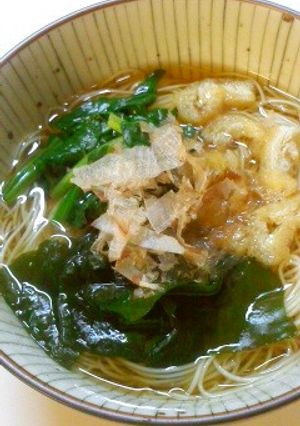 めんつゆで簡単にゅうめん-レシピのメイン写真
