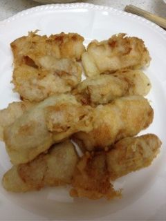 豚肉巻き長芋の天ぷら…塩麹衣で-レシピのメイン写真