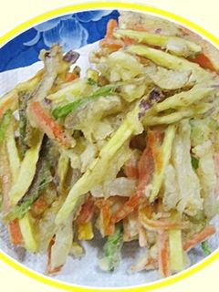 菊芋のかき揚げ -レシピのメイン写真
