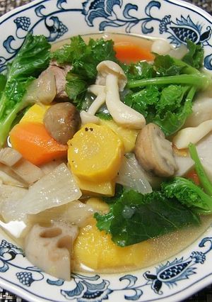 ゴロゴロ根菜ポトフ-レシピのメイン写真