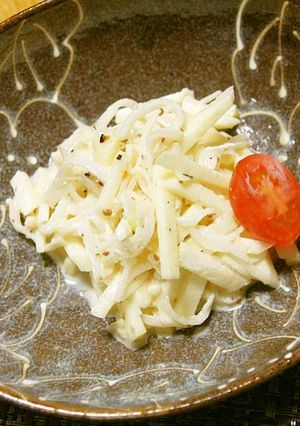 大根とリンゴ、えのき茸のサラダ-レシピのメイン写真