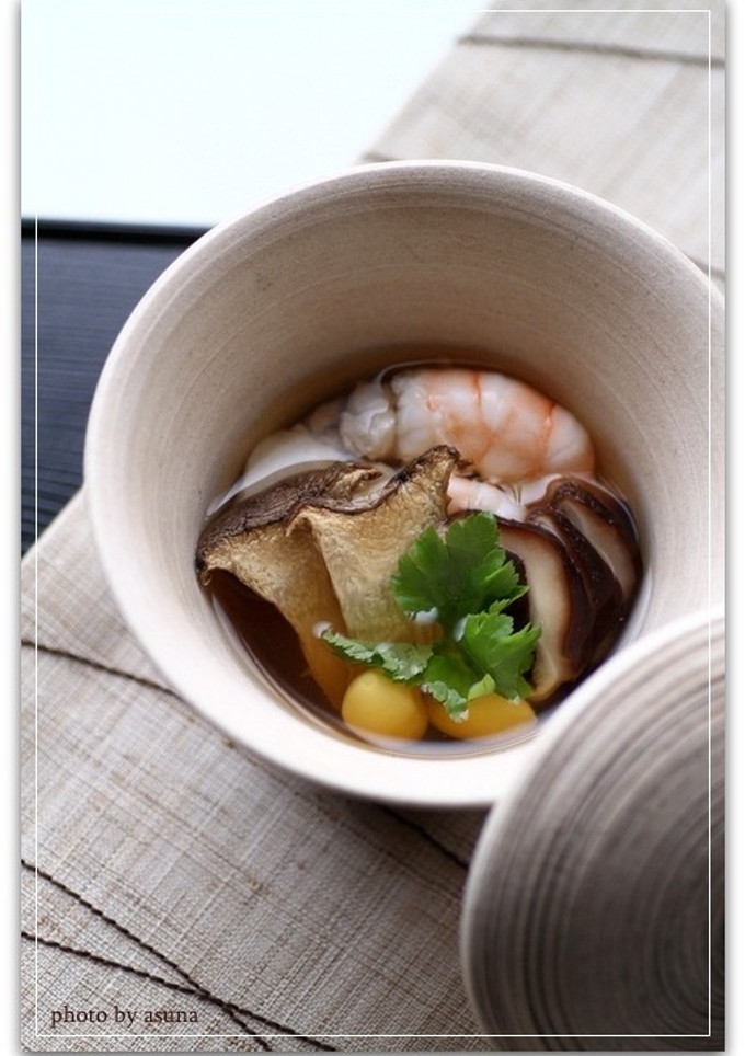 干し椎茸ときのこの土瓶蒸し風-レシピのメイン写真