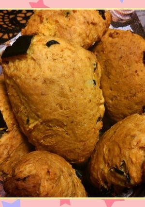かぼちゃとレーズンのヘルシースコーン(☆-レシピのメイン写真