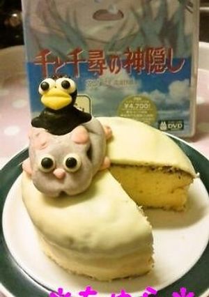 【ジブリ】銭婆のゆずﾁｮｺﾐﾆｹｰｷ-レシピのメイン写真