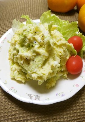 さつまいものサラダ☆シャキシャキレタス-レシピのメイン写真
