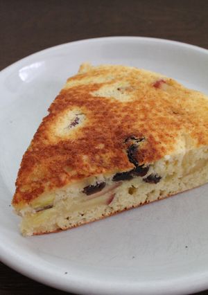 ランチHMdeリンゴさつま芋ホットケーキ-レシピのメイン写真