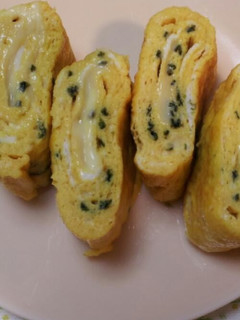 海苔とチーズの卵焼き-レシピのメイン写真
