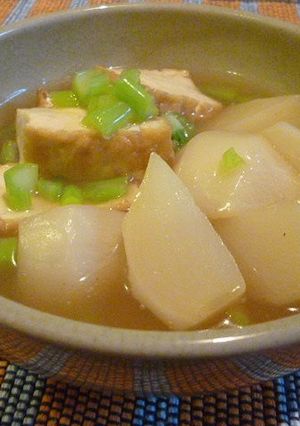 カブと厚揚げのとろり餡かけ煮♪-レシピのメイン写真
