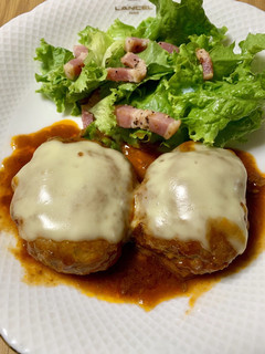 簡単!失敗なし!煮込みハンバーグ♪-レシピのメイン写真