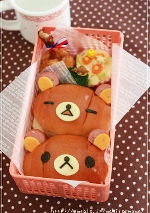 キャラパン＊ロールサンドdeリラックマ-レシピのメイン写真